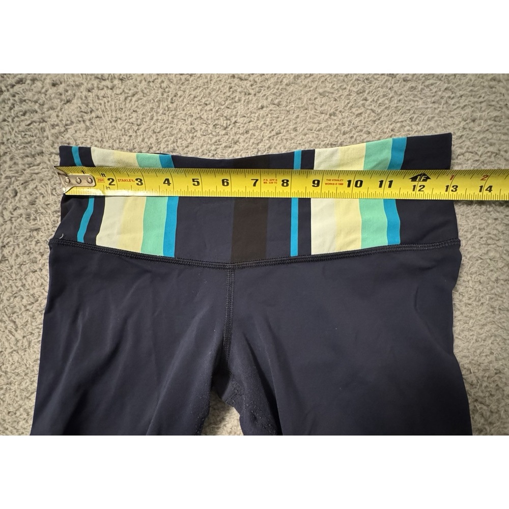 Lululemon Core Kicker‎ Crop Leggings 4 Workout Yoga Gym - Picture 7 of 9